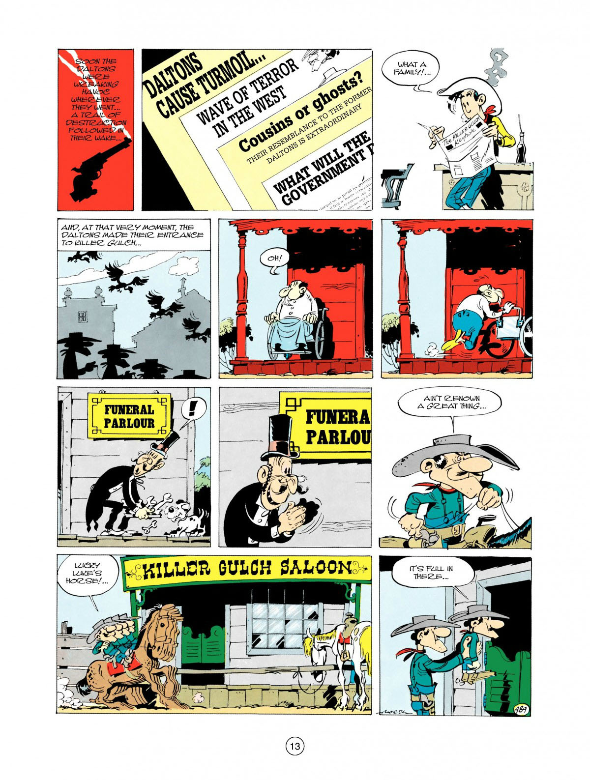 Read online A Lucky Luke Adventure comic -  Issue #28 - 14