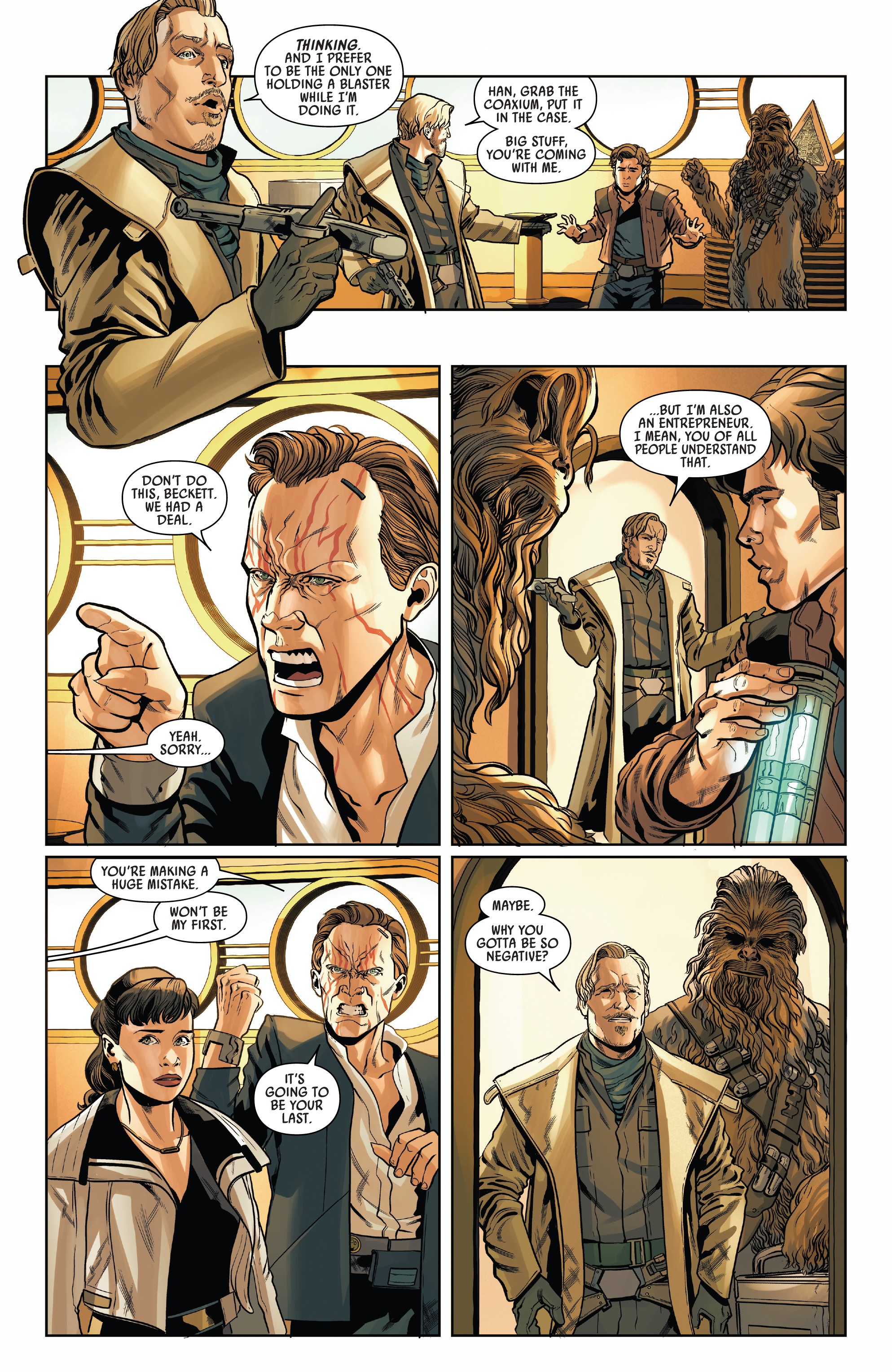 Read online Solo: A Star Wars Story Adaptation comic -  Issue #6 - 18