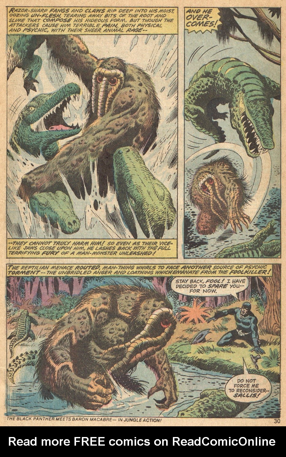 Read online Man-Thing (1974) comic -  Issue #3 - 20