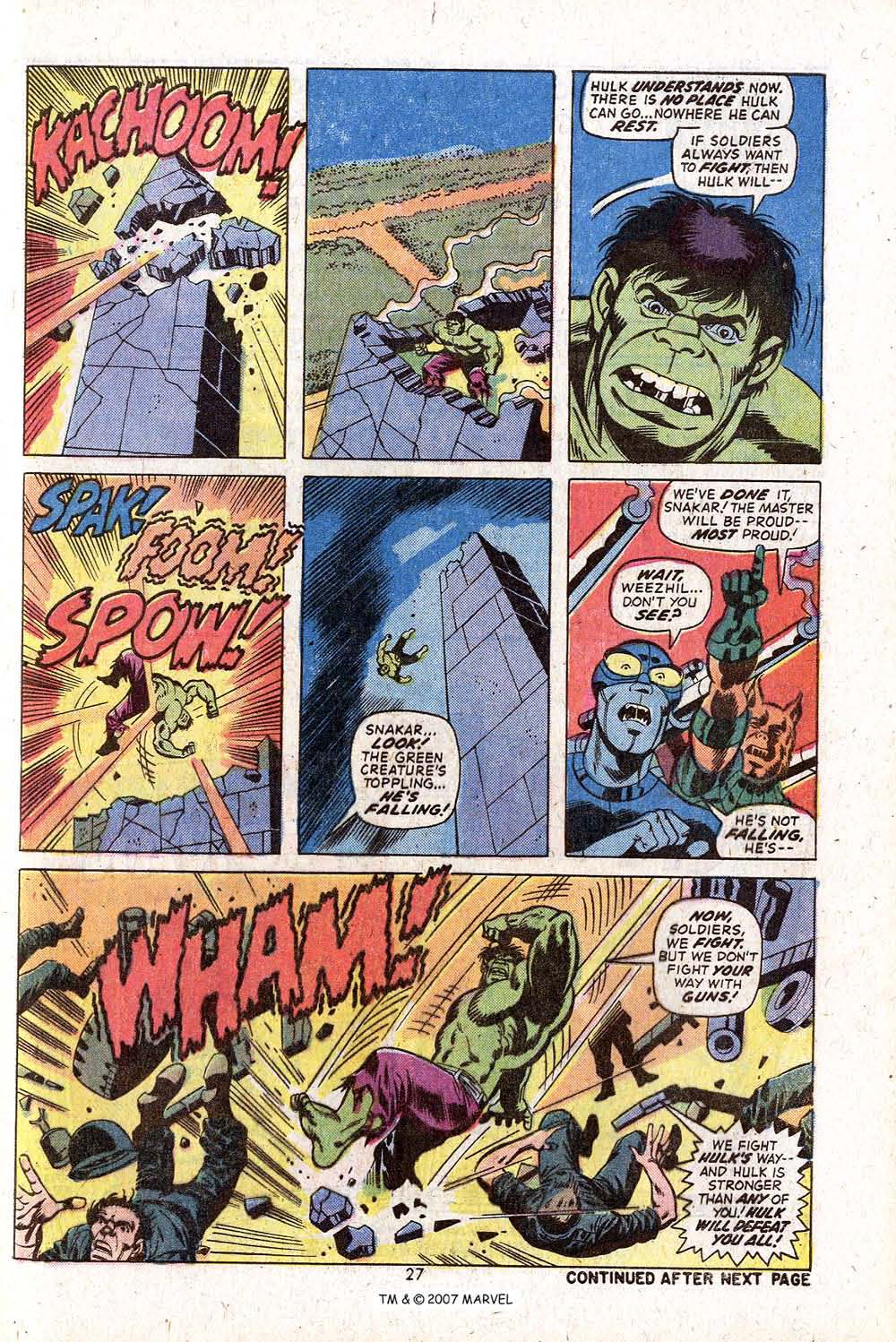 Read online The Incredible Hulk (1968) comic -  Issue #176 - 29