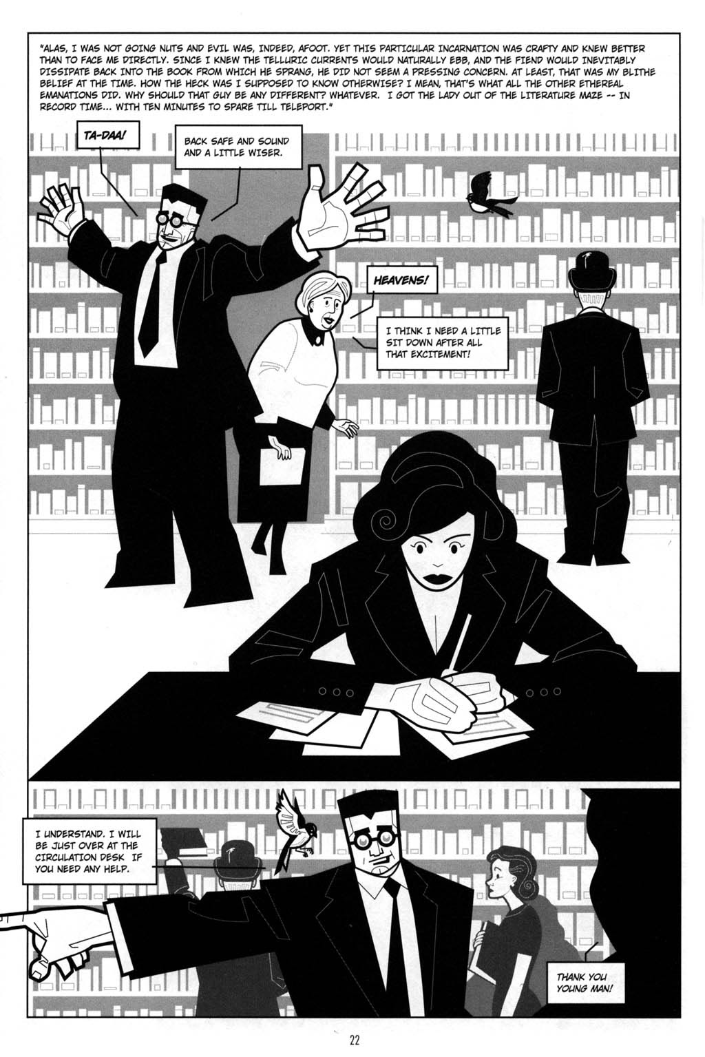 Read online Rex Libris comic -  Issue #2 - 24