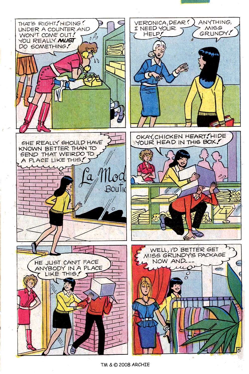 Read online Jughead (1965) comic -  Issue #294 - 7
