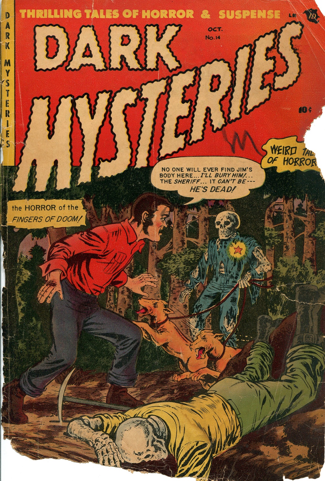 Read online Dark Mysteries comic -  Issue #14 - 2