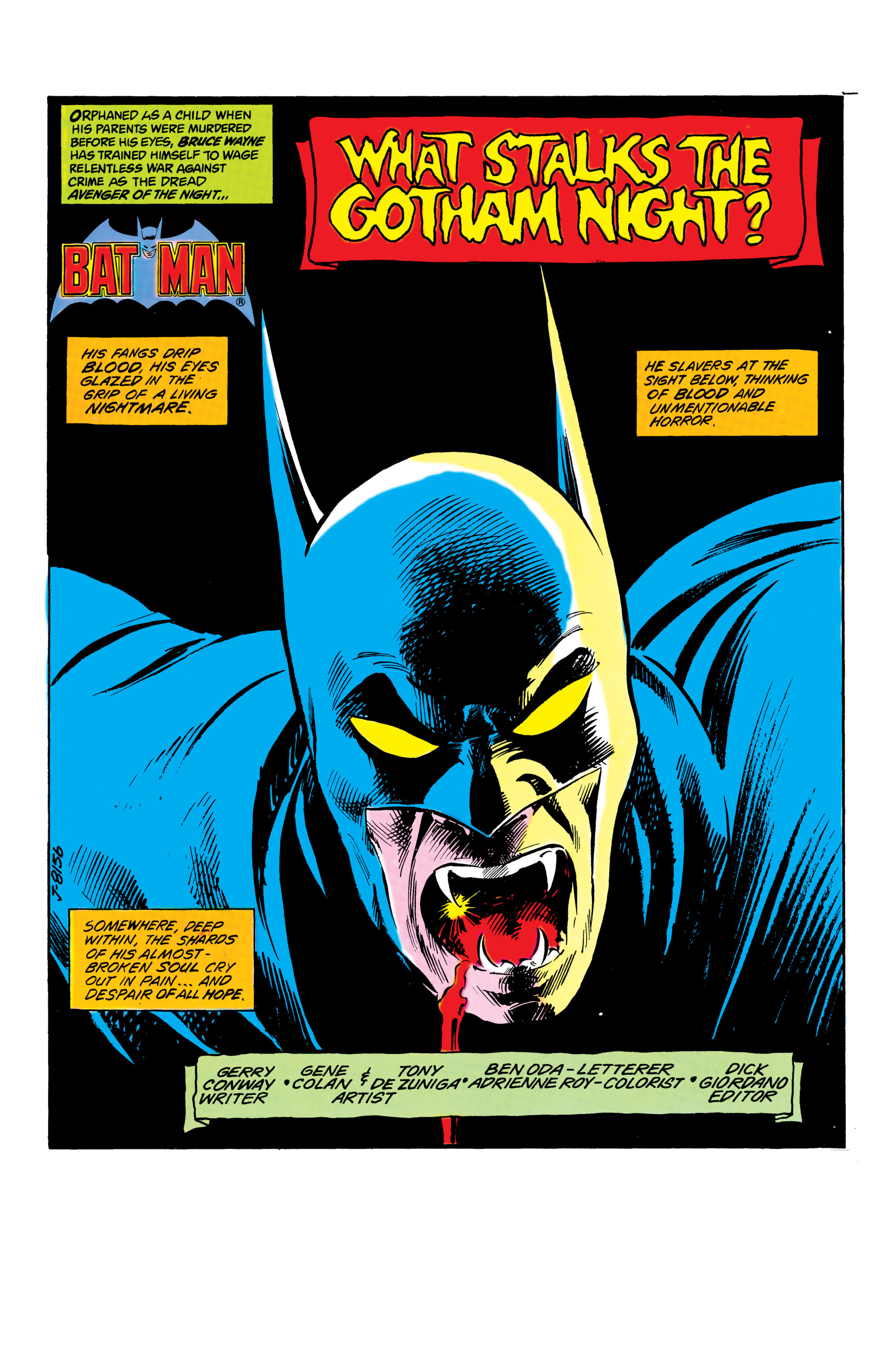 Read online Batman (1940) comic -  Issue #351 - 2