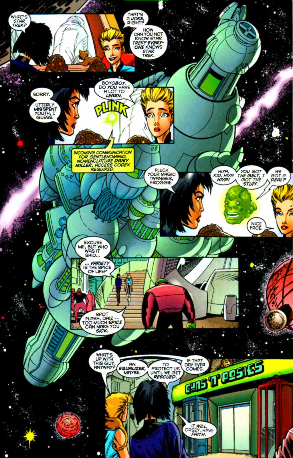 Read online Sovereign Seven comic -  Issue #14 - 9