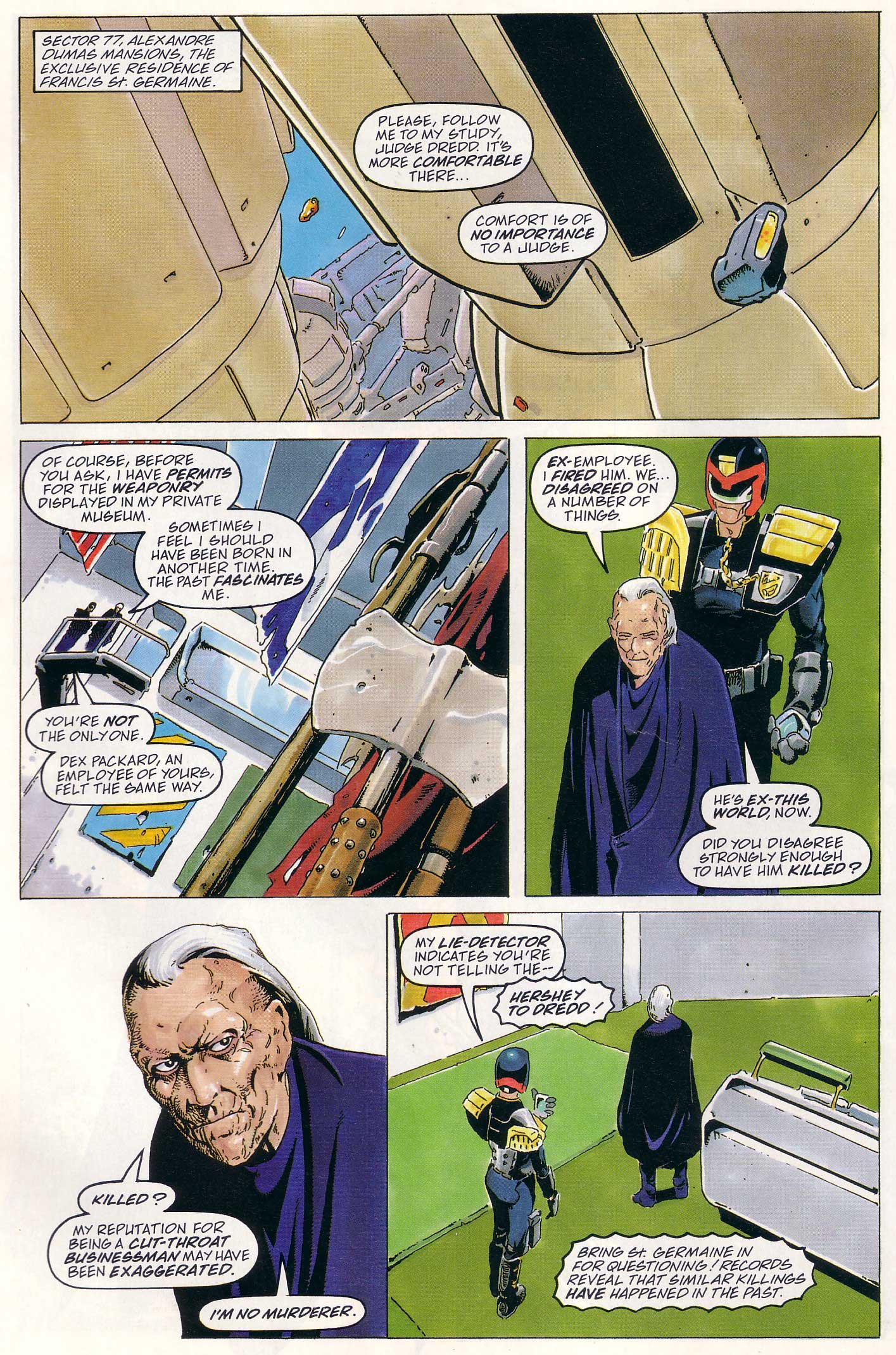 Read online Judge Dredd Lawman of the Future comic -  Issue #22 - 7