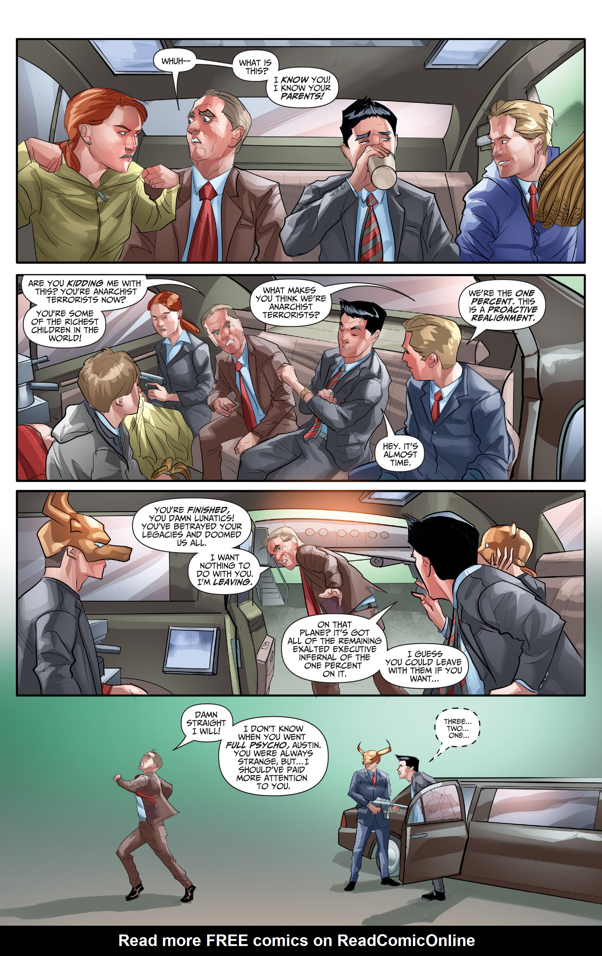 Read online Archer and Armstrong: The One Percent comic -  Issue # Full - 19