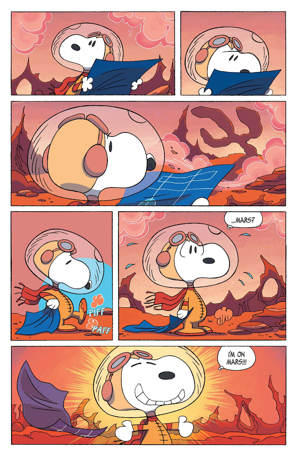 Read online Snoopy: A Beagle of Mars comic -  Issue # TPB - 25