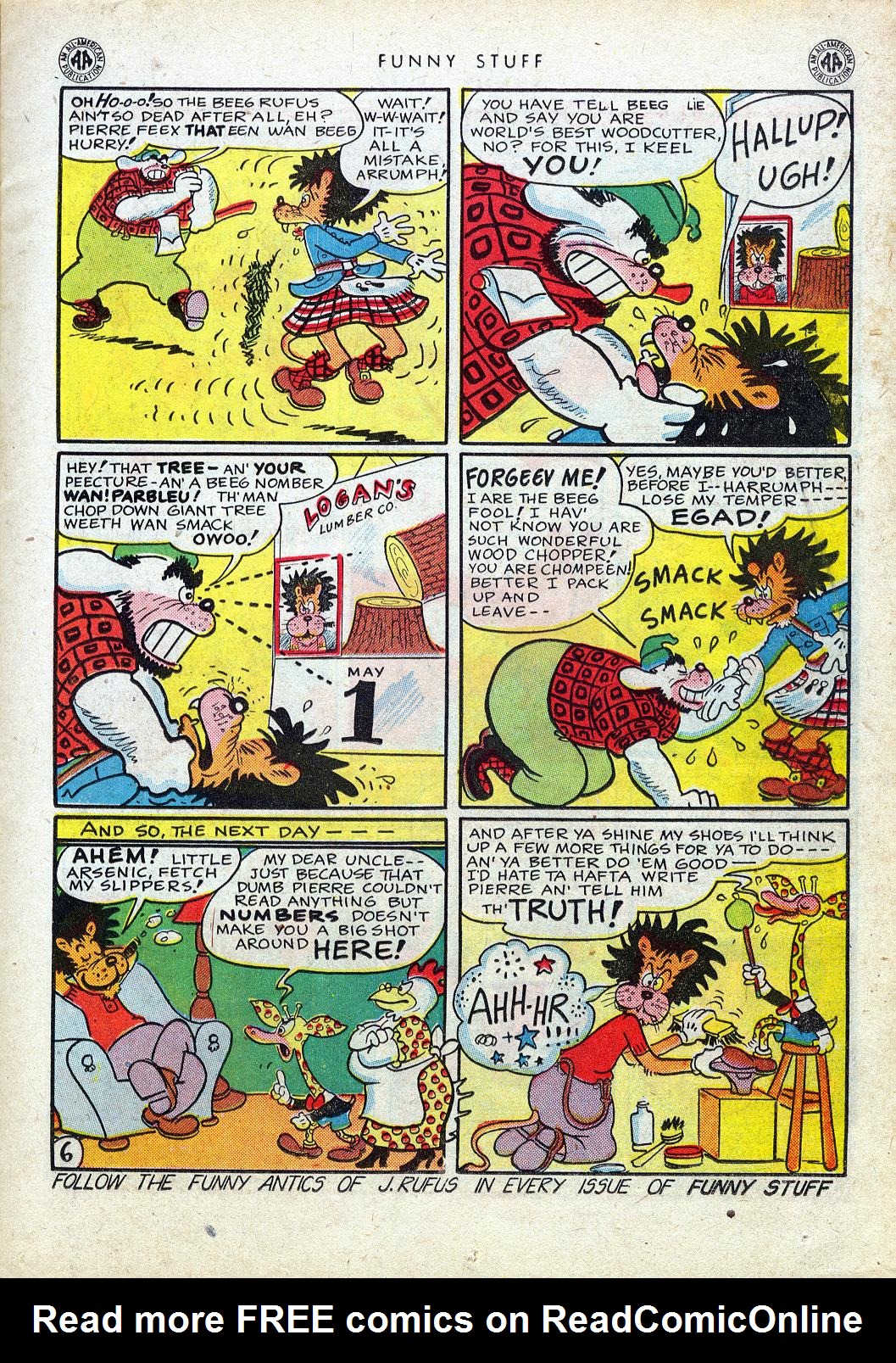 Read online Funny Stuff comic -  Issue #4 - 18
