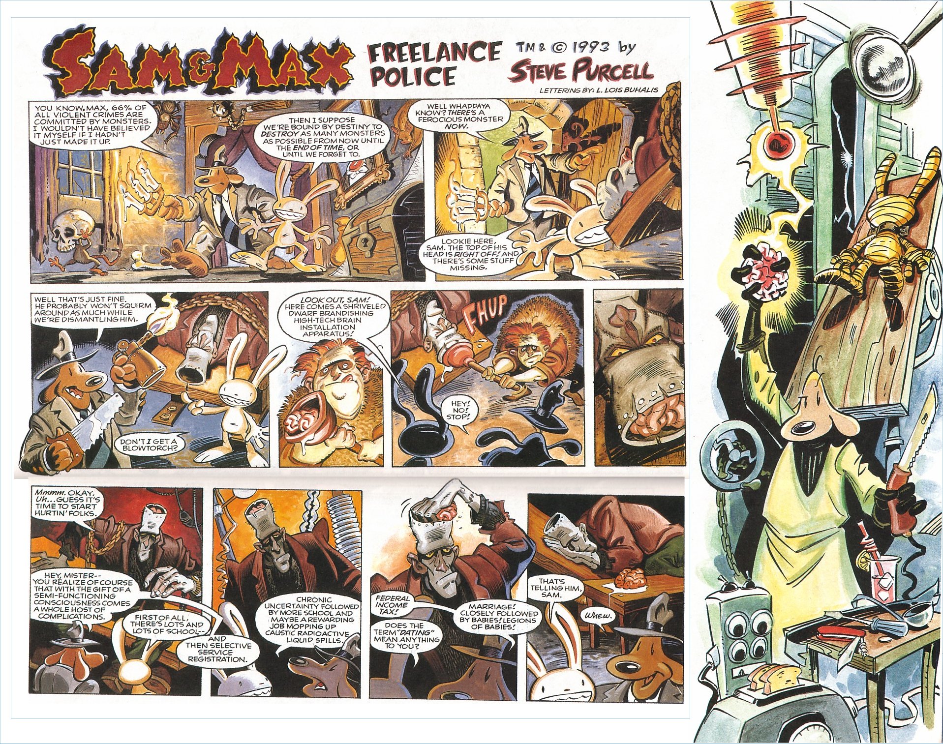 Read online Sam & Max Surfin' The Highway (1995) comic -  Issue # TPB (Part 2) - 42