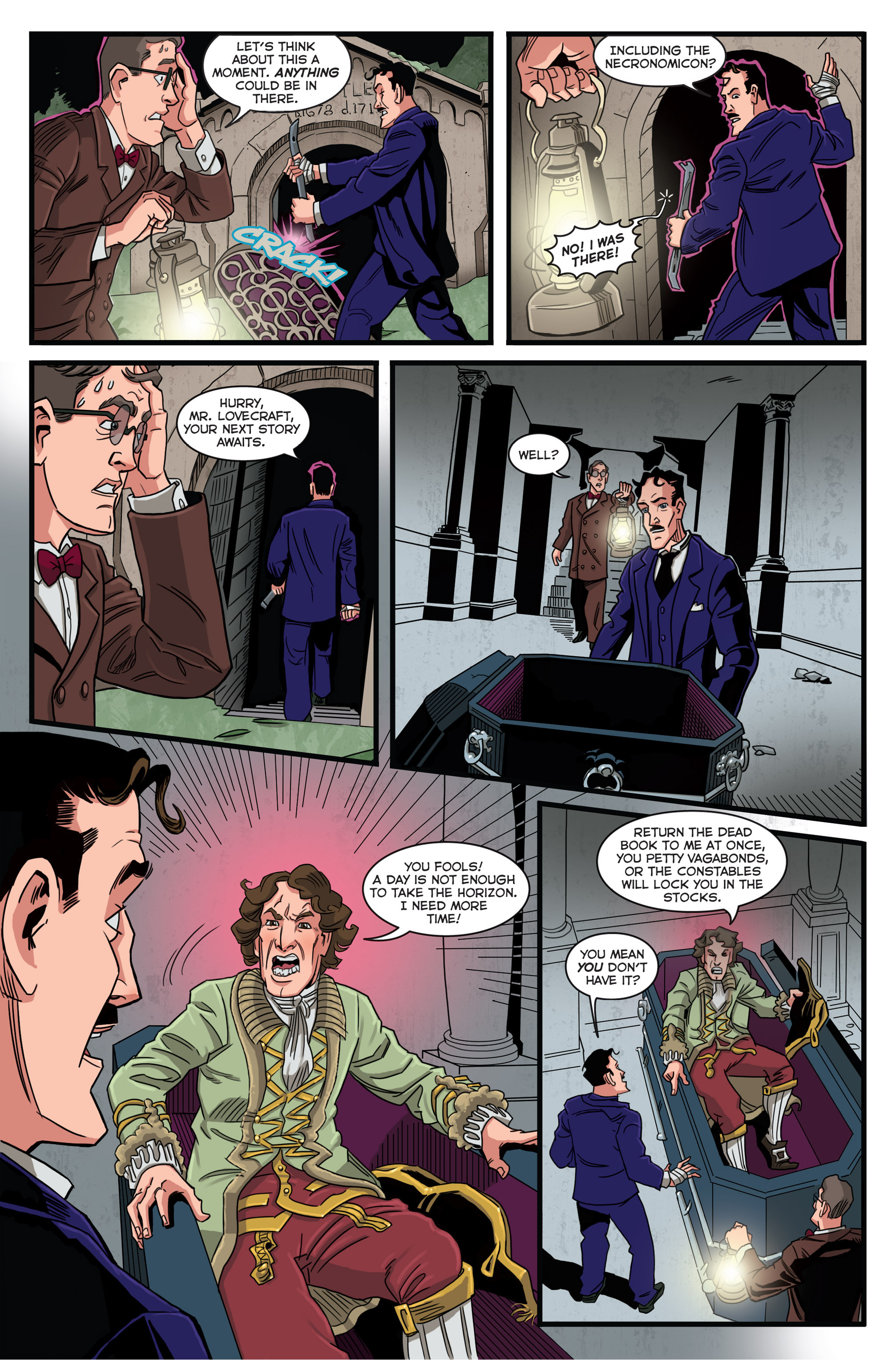 Read online Herald: Lovecraft and Tesla comic -  Issue #4 - 13