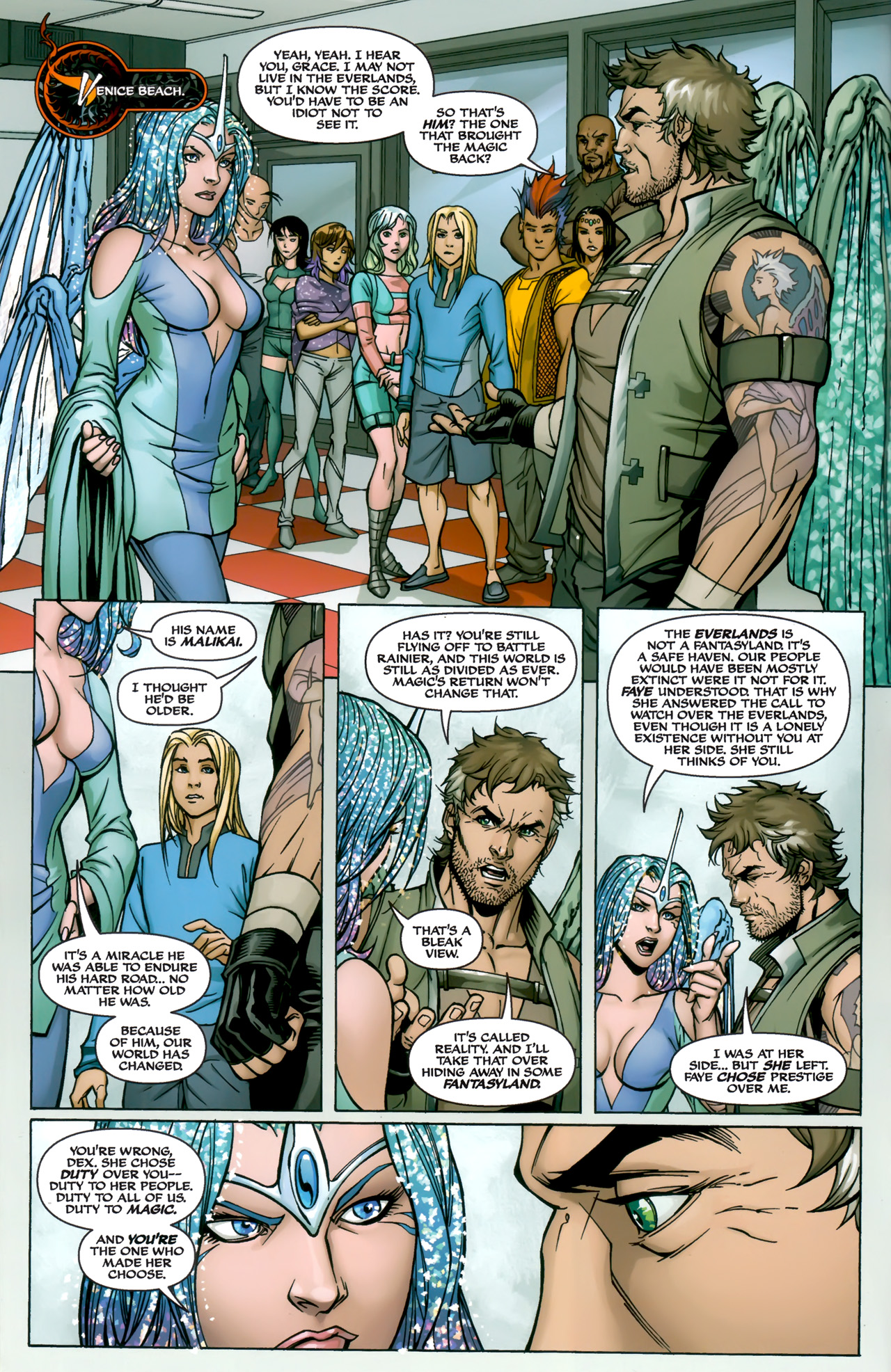 Read online Michael Turner's Soulfire (2009) comic -  Issue #6 - 6