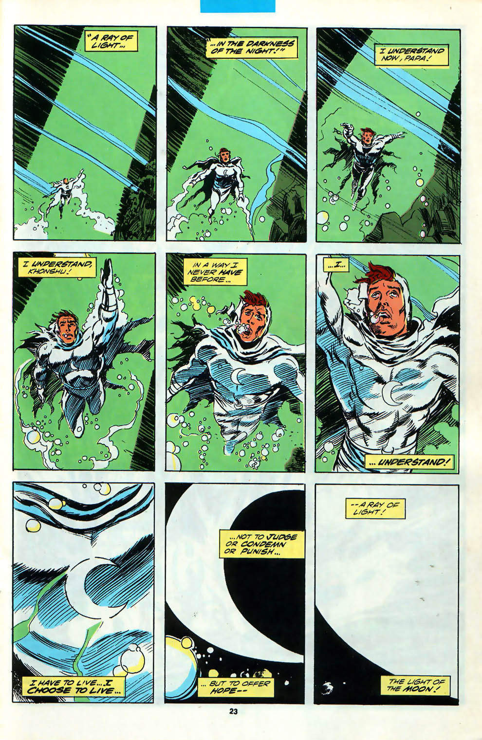 Read online Marc Spector: Moon Knight comic -  Issue #28 - 18