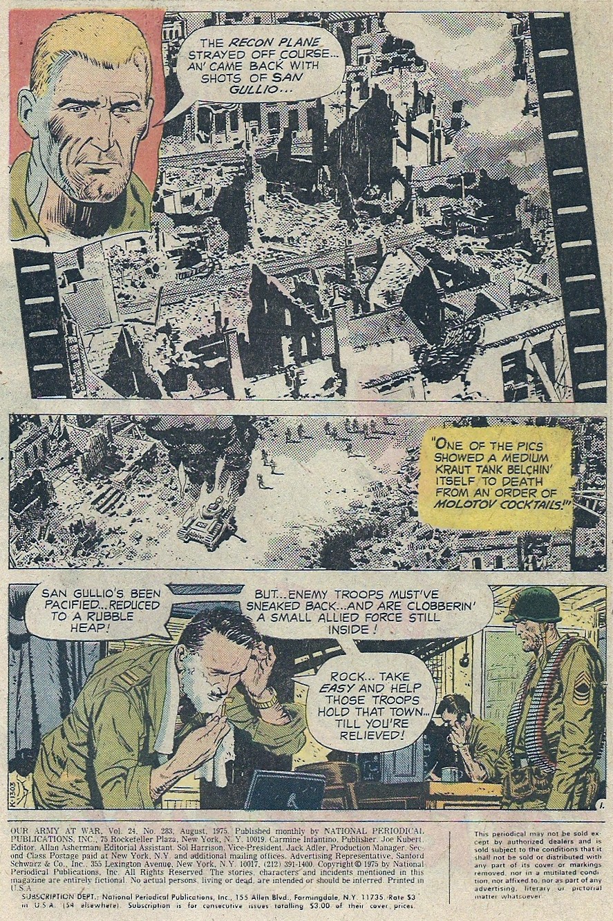 Read online Our Army at War (1952) comic -  Issue #283 - 3