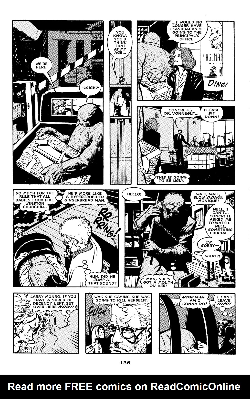 Read online Concrete (2005) comic -  Issue # TPB 7 - 127