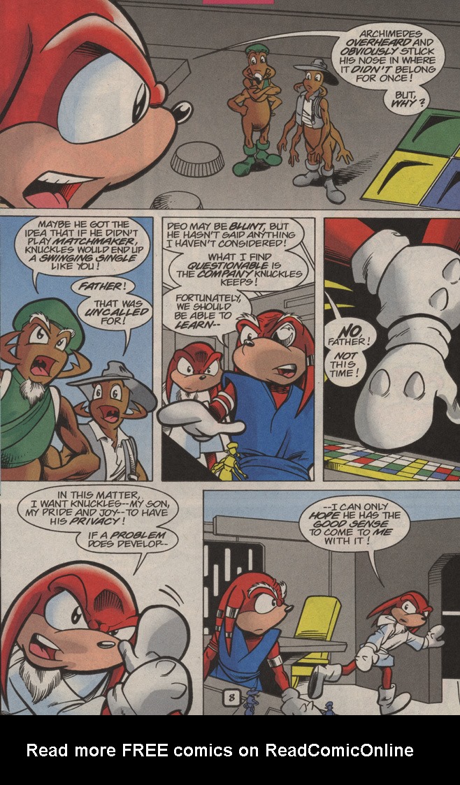 Read online Knuckles the Echidna comic -  Issue #27 - 12