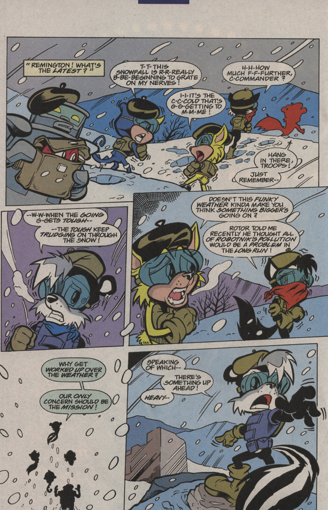 Read online Knuckles the Echidna comic -  Issue #19 - 20