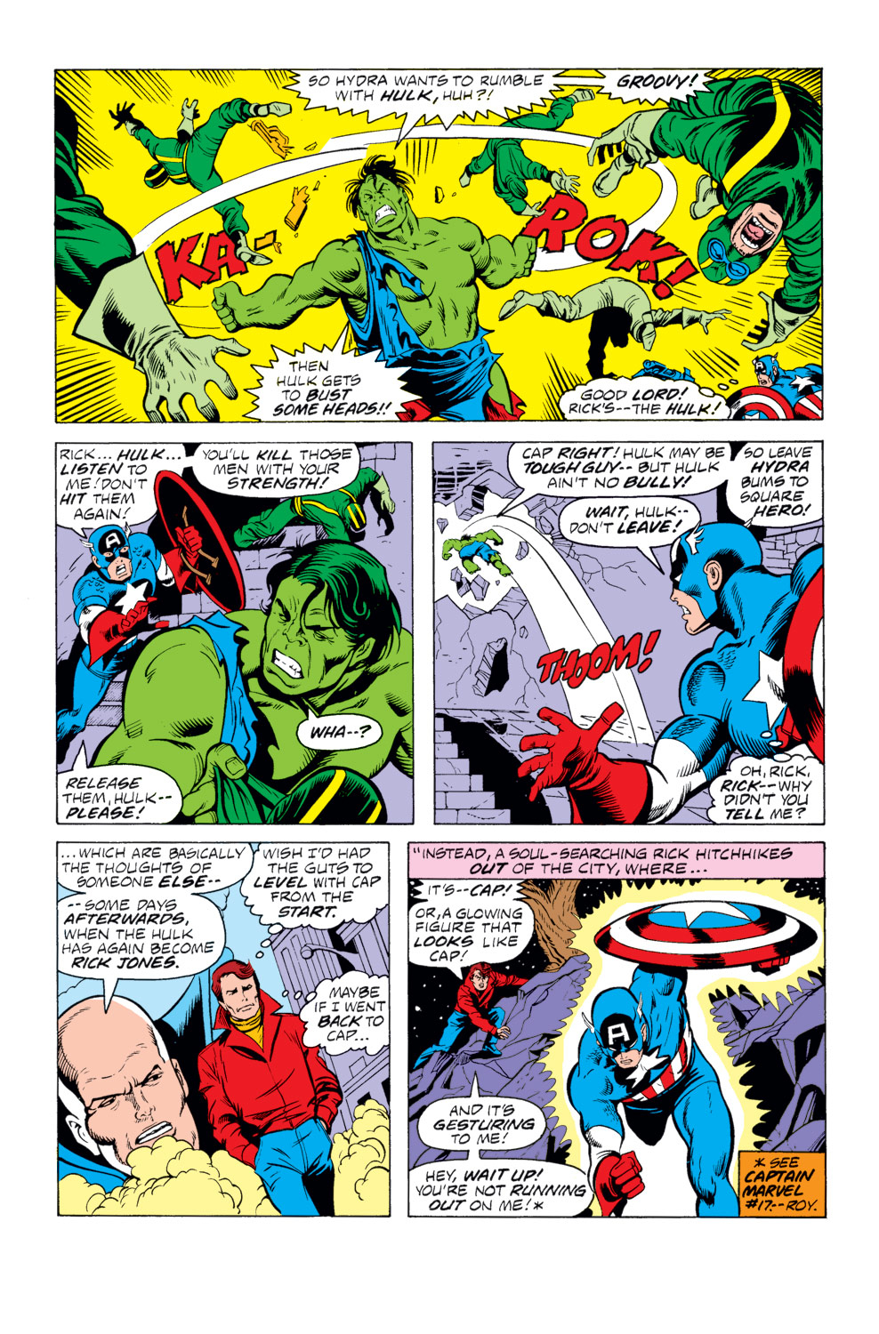 What If? (1977) issue 12 - Rick Jones had become the Hulk - Page 16