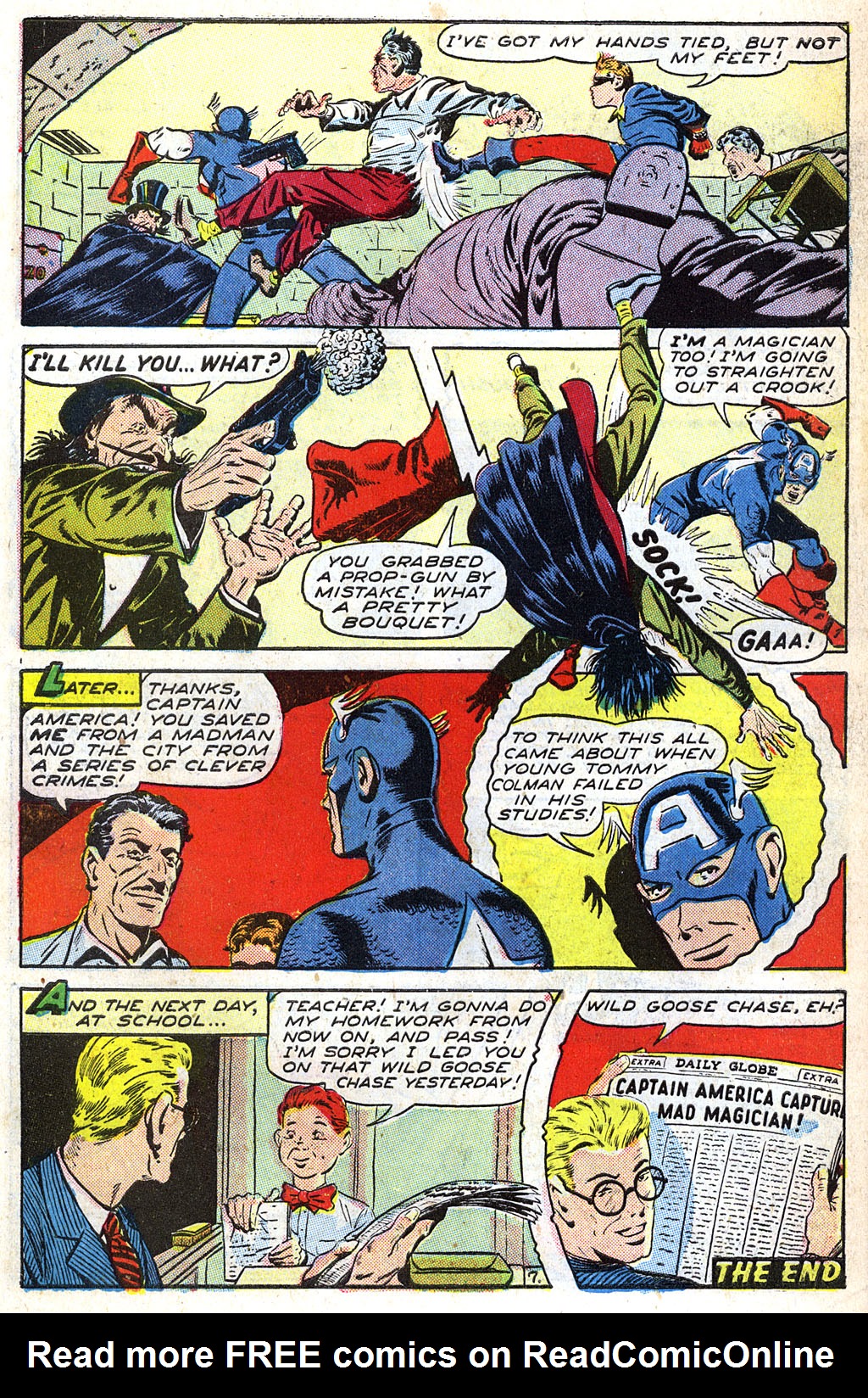 Read online Captain America Comics comic -  Issue #59 - 47