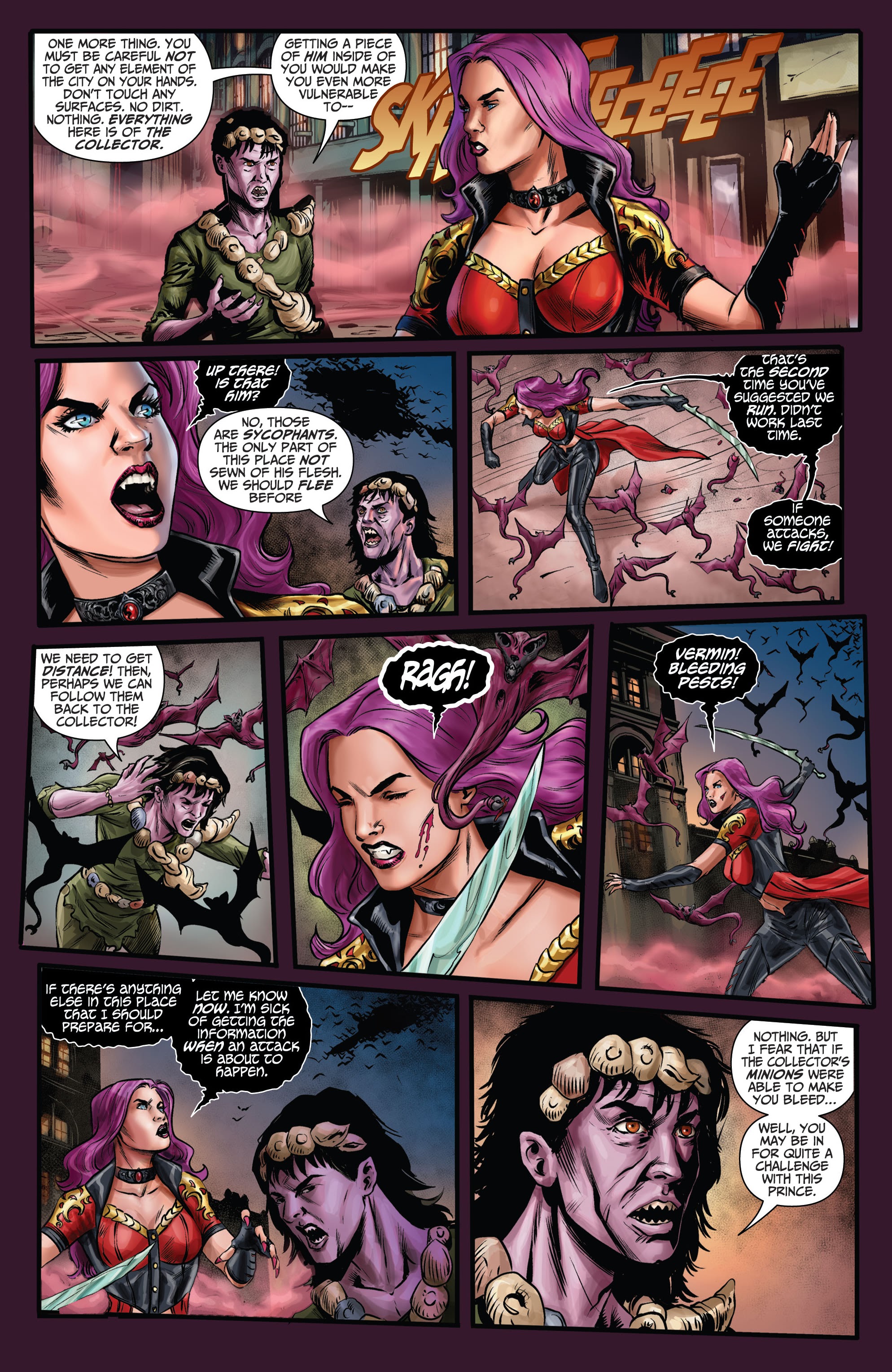 Read online Grimm Universe Presents Quarterly: Dracula's Daughter comic -  Issue # TPB - 32
