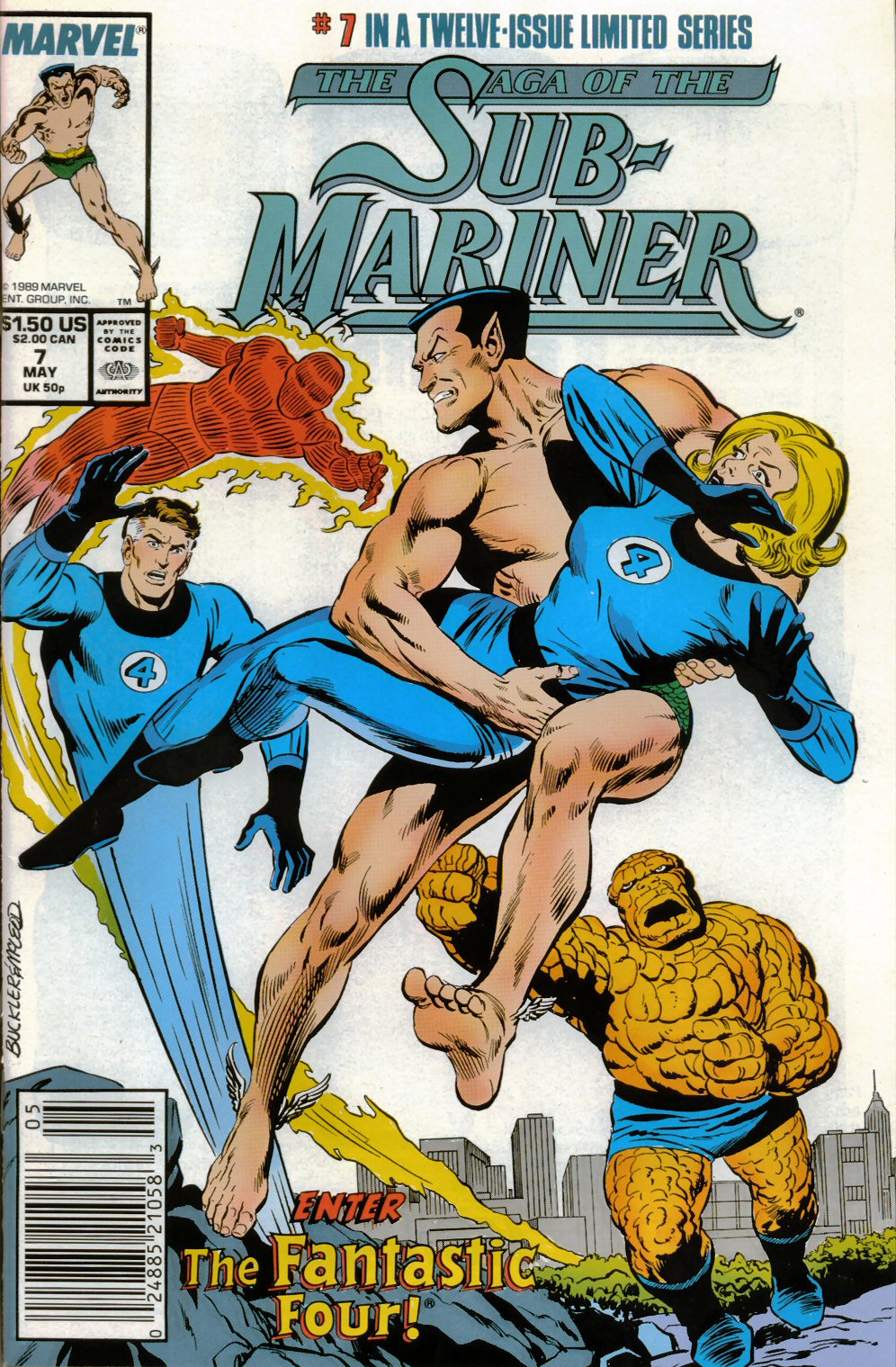 Read online Saga of the Sub-Mariner comic -  Issue #7 - 1