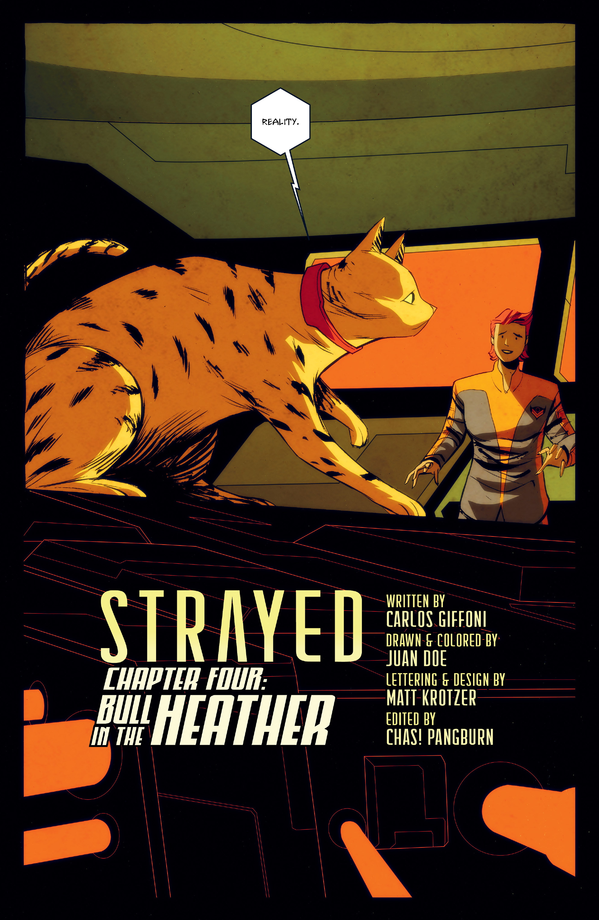 Read online Strayed comic -  Issue #4 - 7