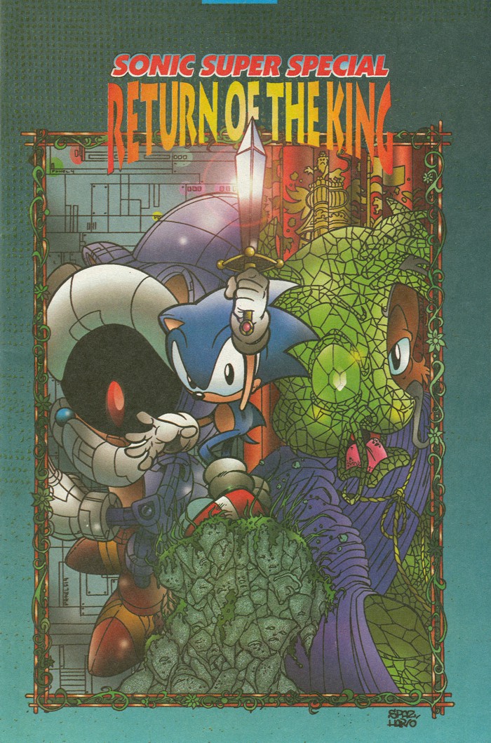 Read online Sonic Super Special comic -  Issue #4 - return of the king - 2