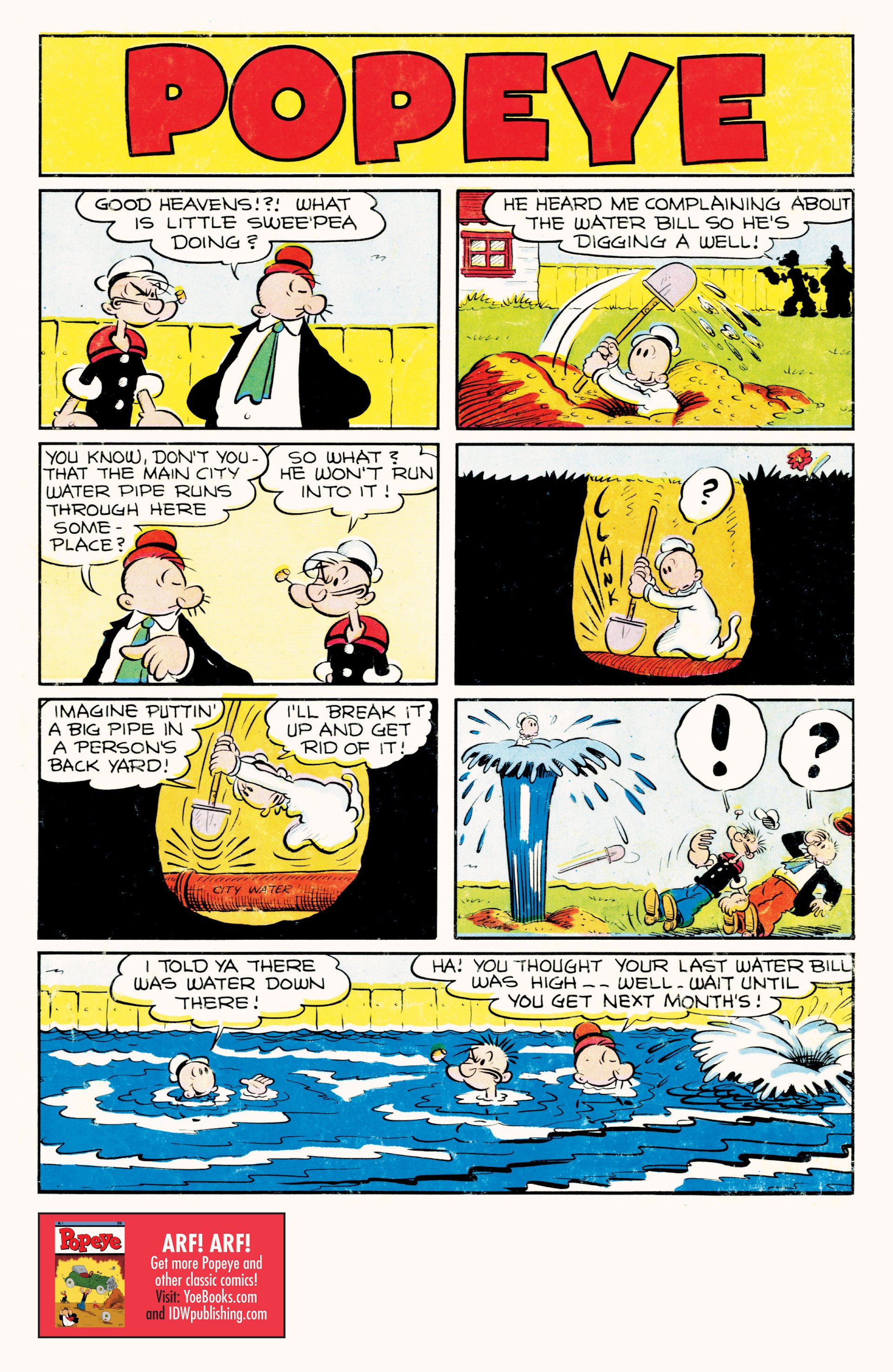 Read online Classic Popeye comic -  Issue #20 - 36
