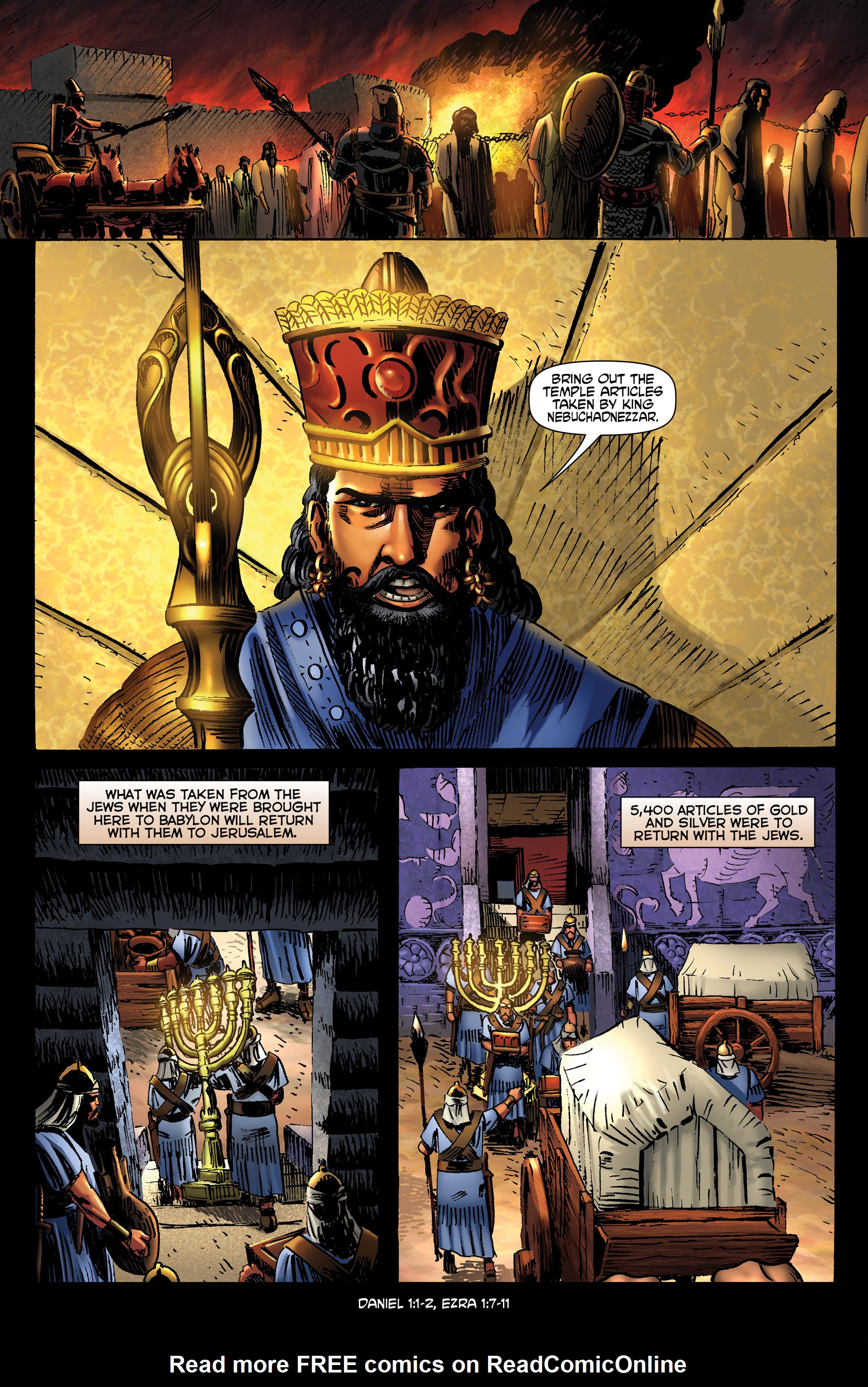 Read online The Kingstone Bible comic -  Issue #7 - 130