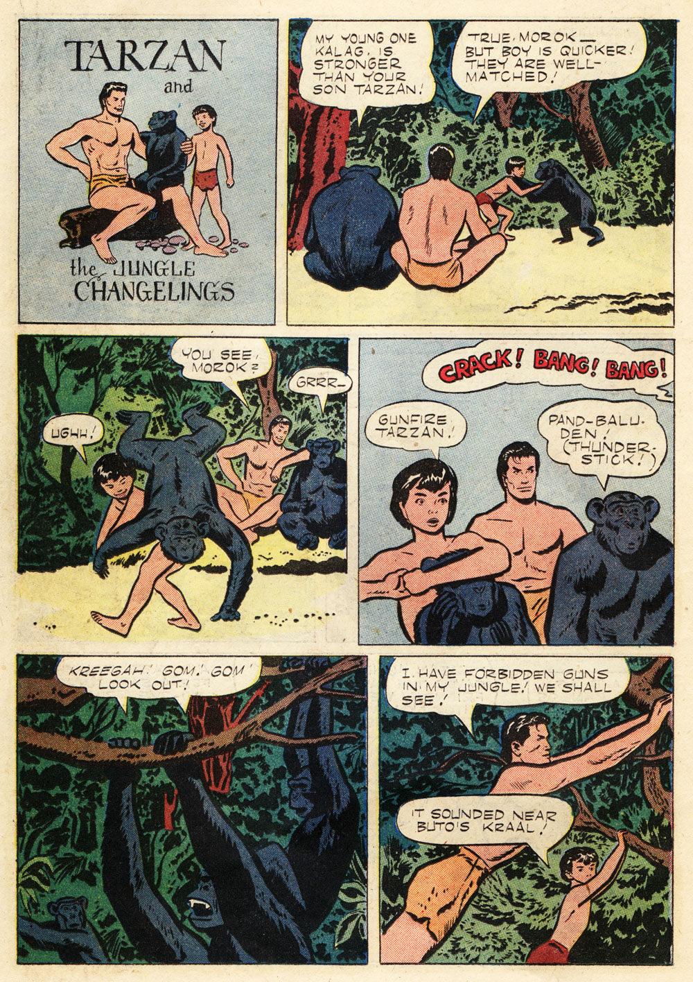 Read online Tarzan (1948) comic -  Issue #71 - 18