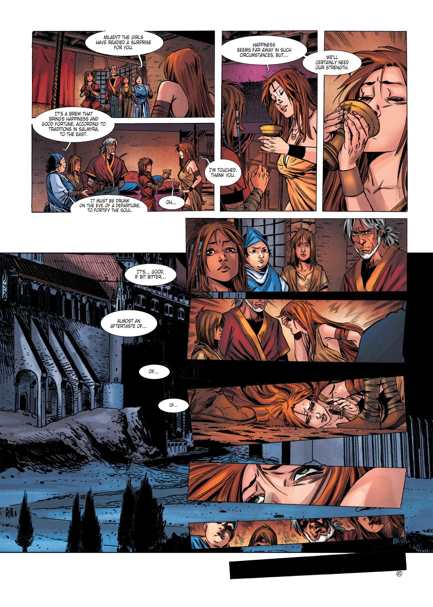 Read online Chronicles of the Dragon Knights comic -  Issue #12 - 37