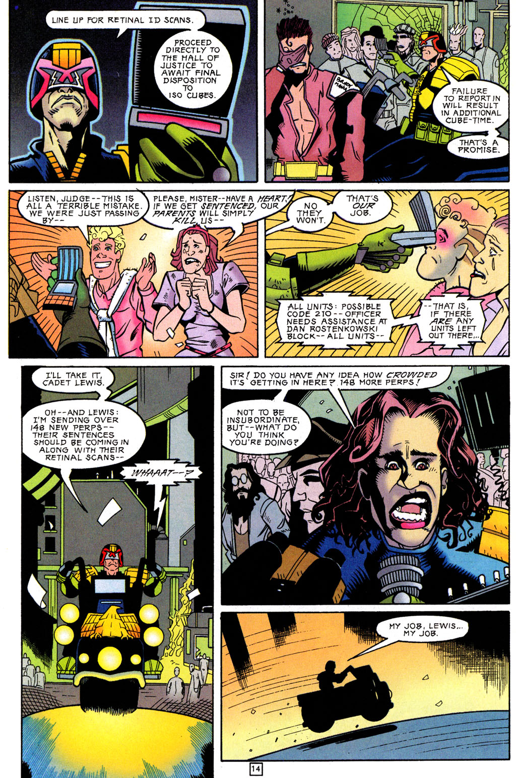 Read online Judge Dredd (1994) comic -  Issue #4 - 15