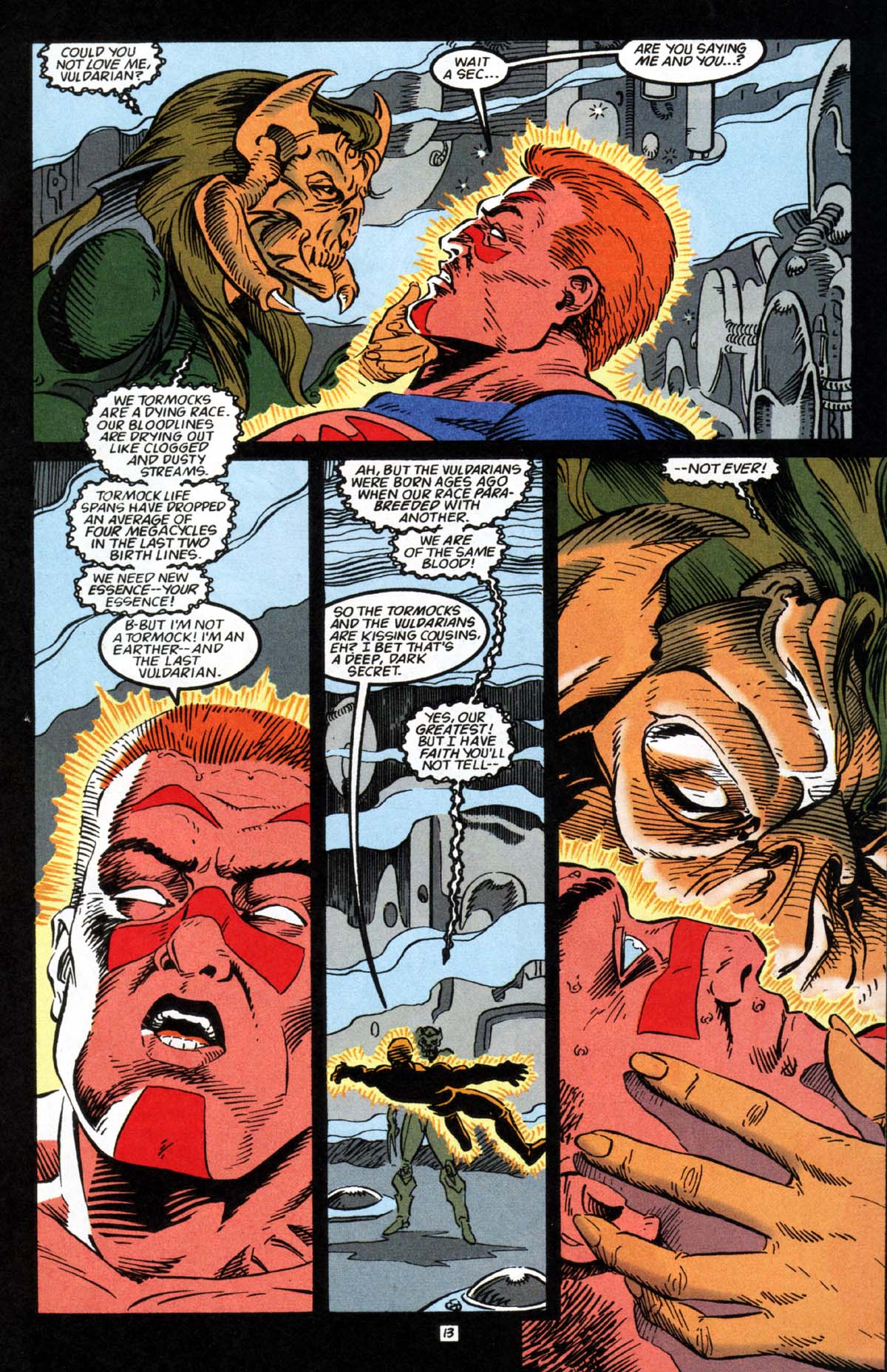 Read online Justice League America comic -  Issue #102b - 14