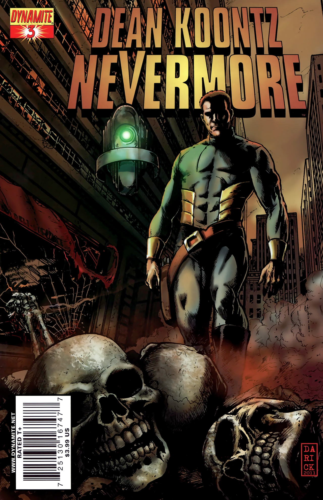 Read online Dean Koontz's Nevermore comic -  Issue #3 - 1