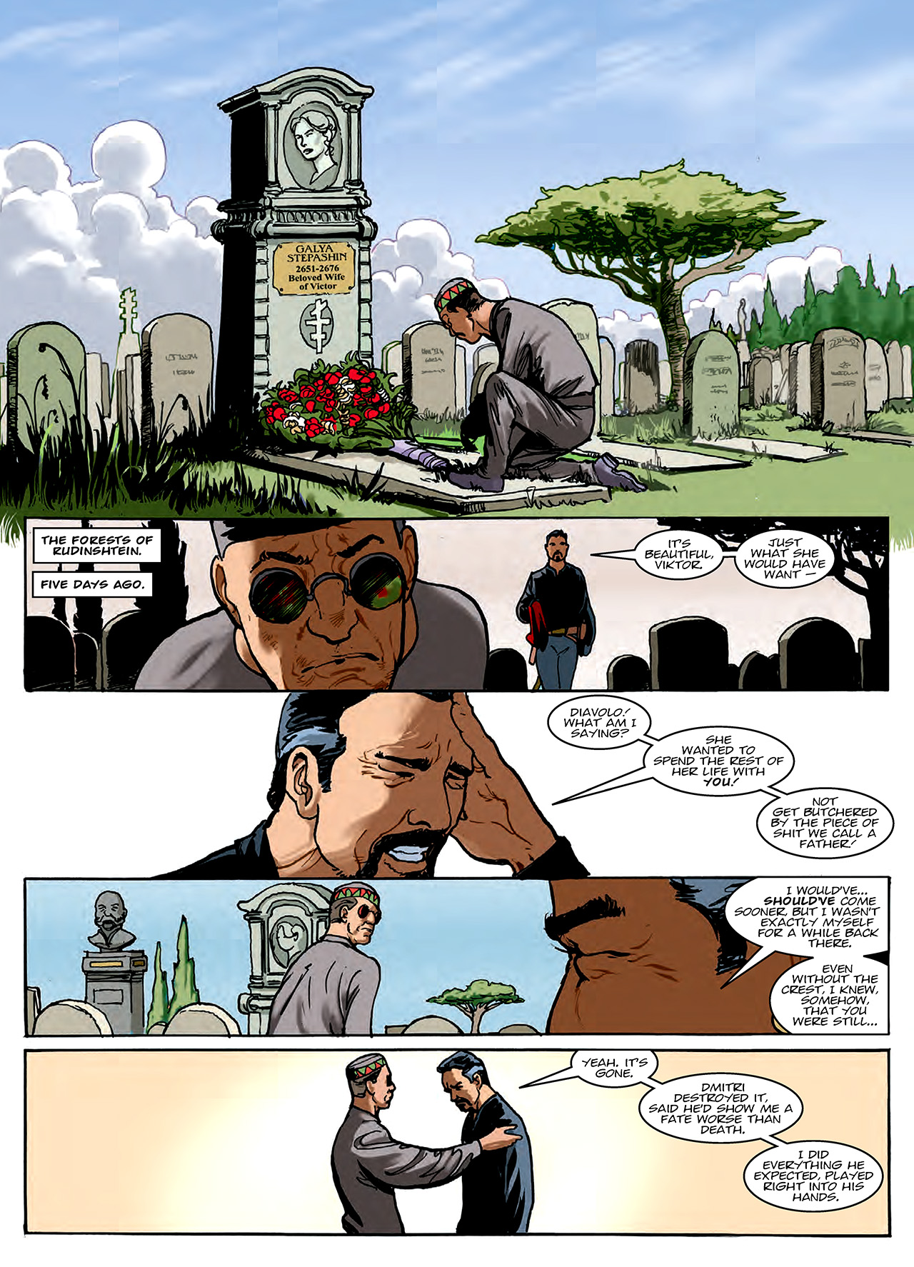 Read online Nikolai Dante comic -  Issue # TPB 11 - 32