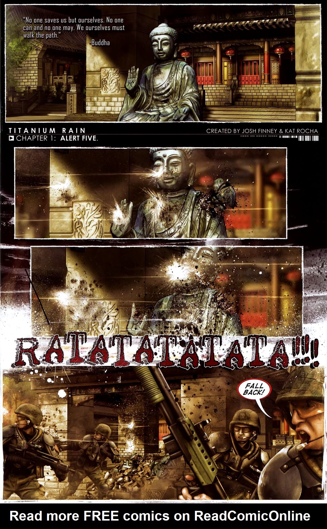 Read online Titanium Rain comic -  Issue #1 - 3