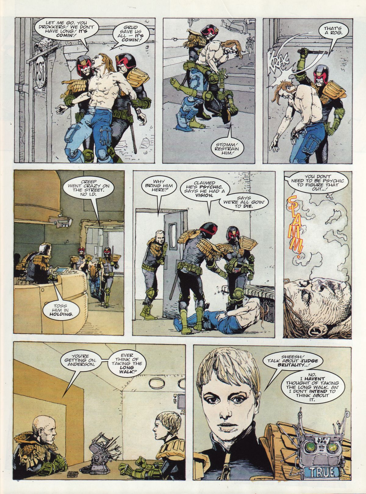 Read online Judge Dredd Megazine (Vol. 5) comic -  Issue #227 - 91