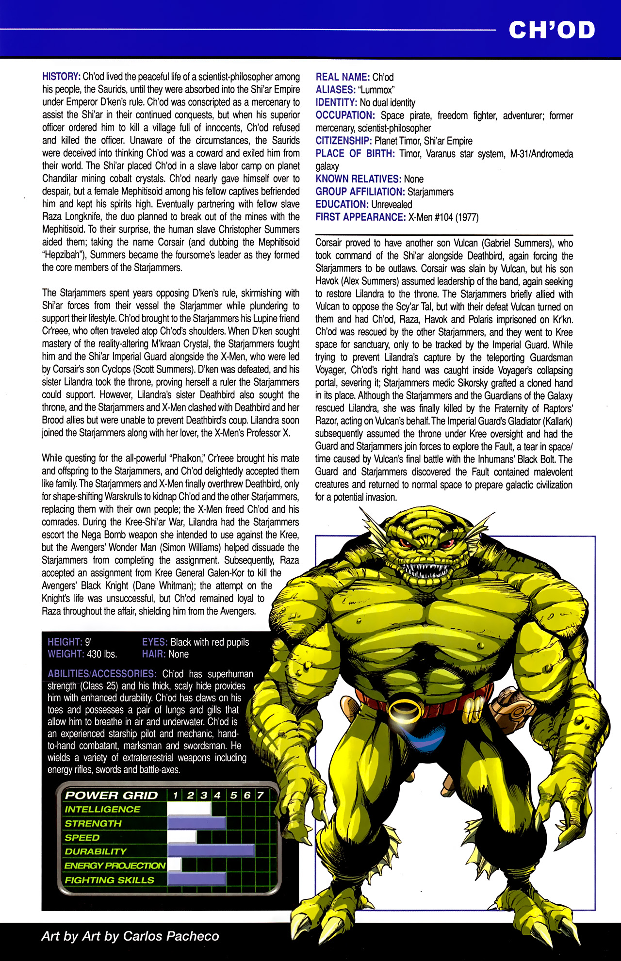 X-Men: Phoenix Force Handbook Full #1 - English 9