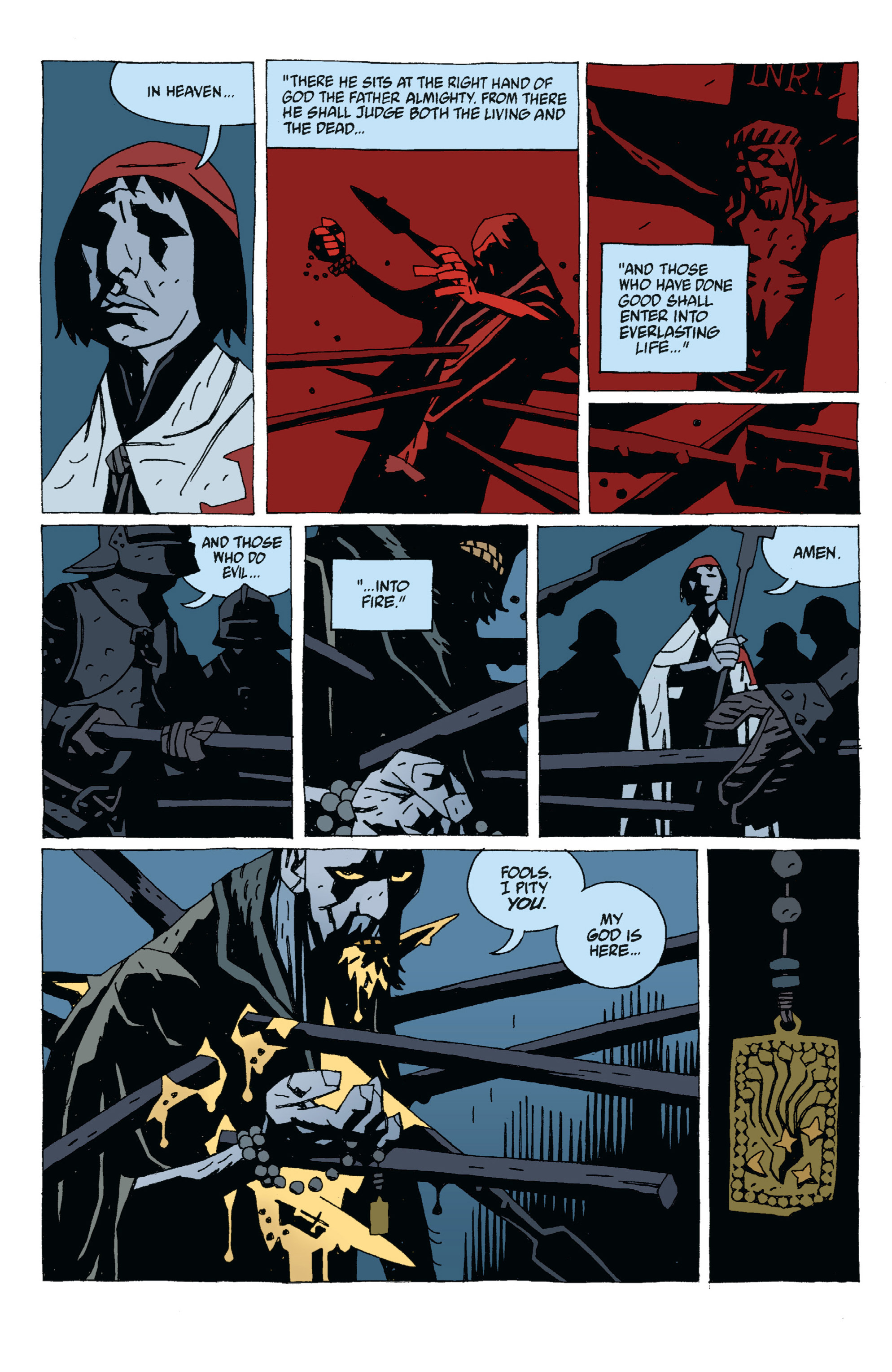 Read online Hellboy comic -  Issue #6 - 82