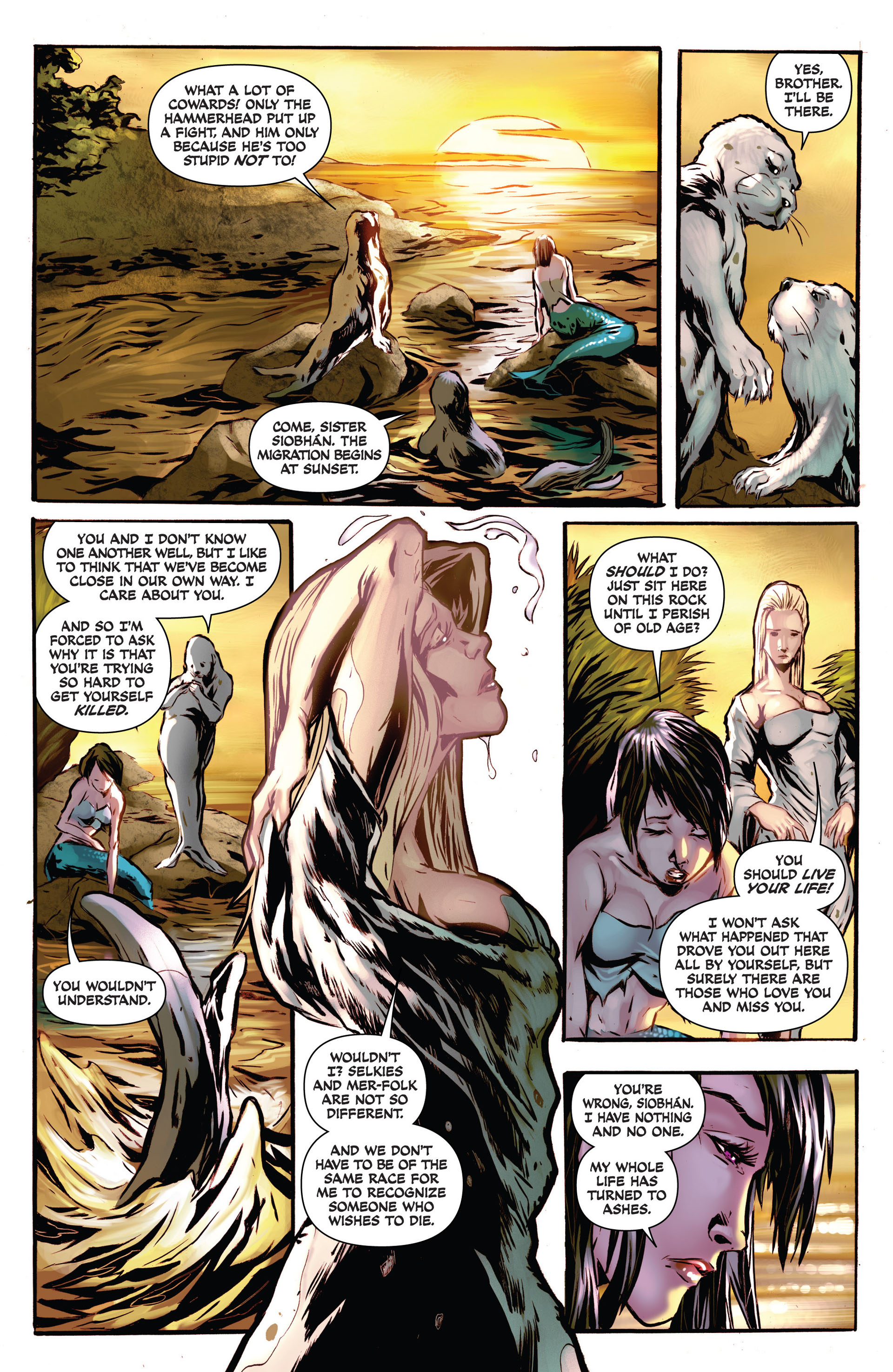 Read online Damsels: Mermaids comic -  Issue #1 - 9