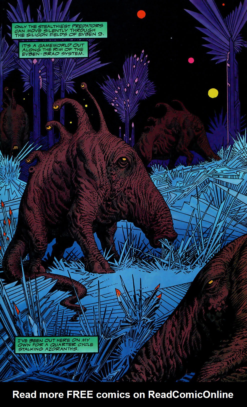 Read online Alien Legion: Binary Deep comic -  Issue # Full - 5