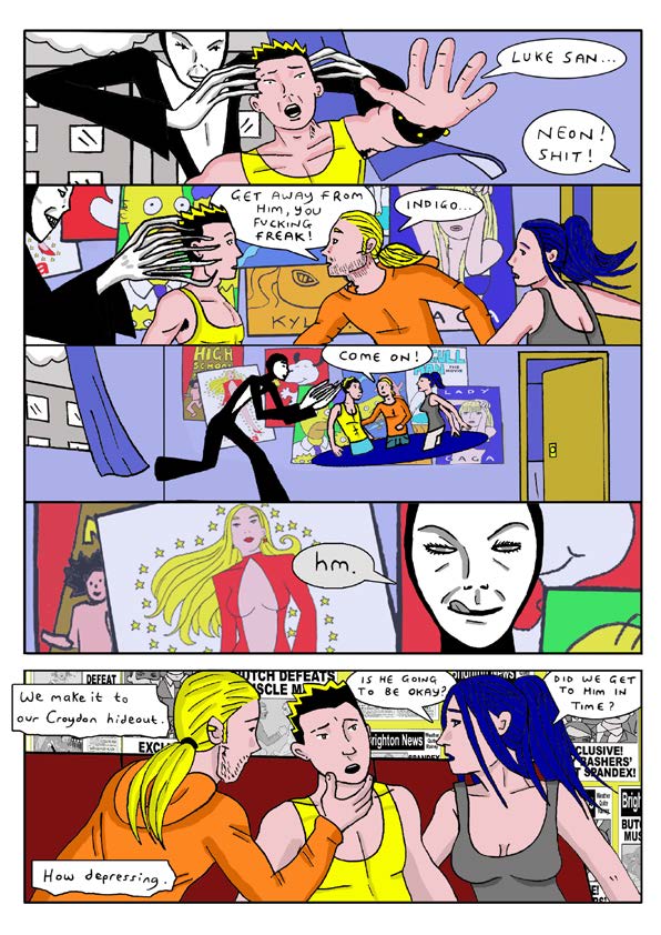 Read online Spandex comic -  Issue #3 - 14