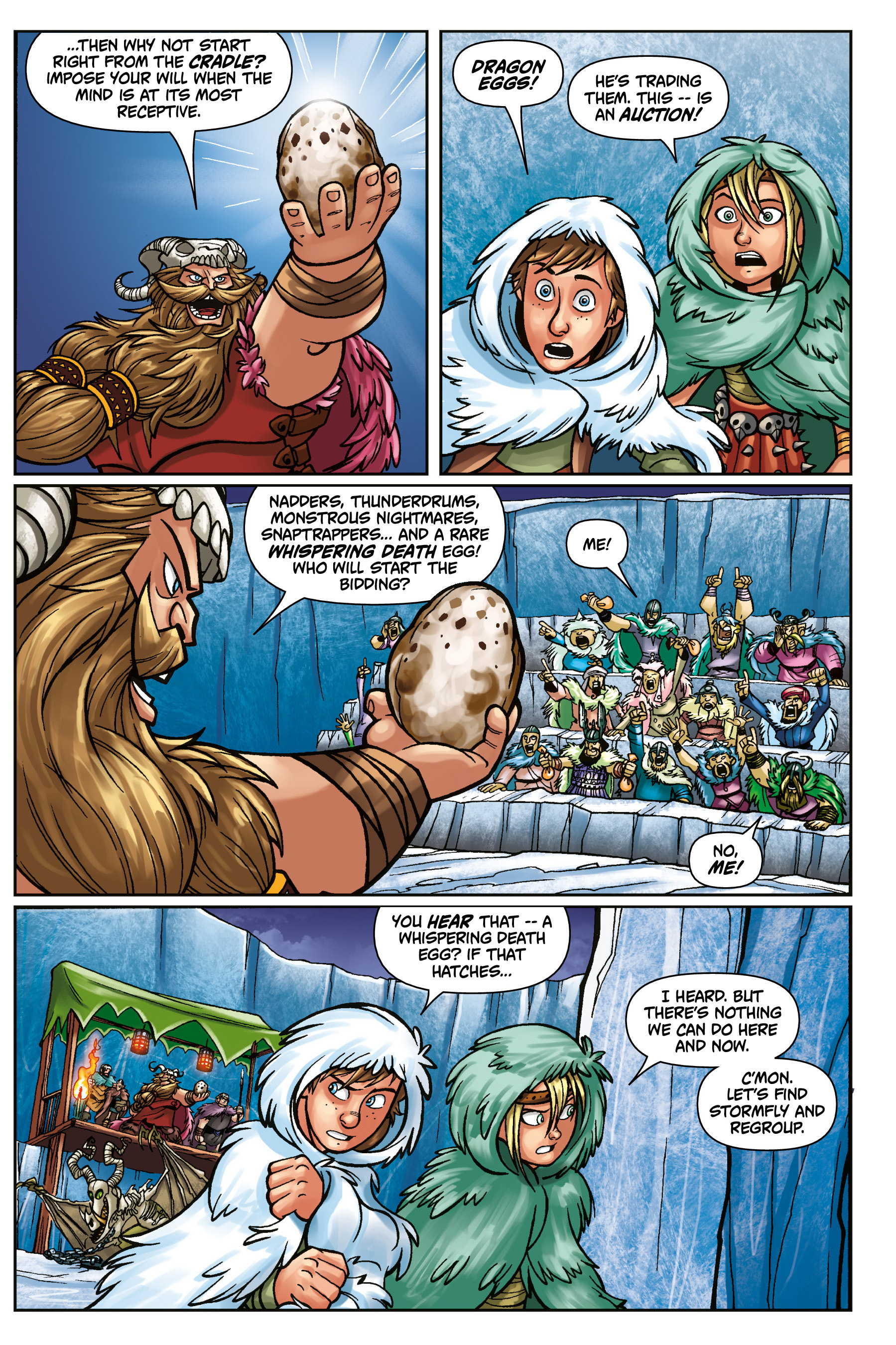 Read online DreamWorks Dragons: Riders of Berk comic -  Issue #3 - 35