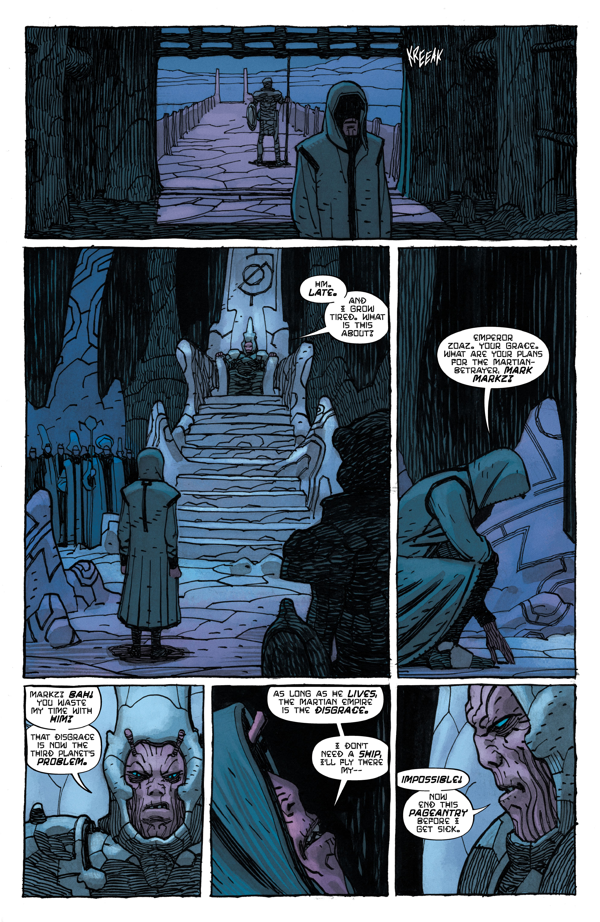 Read online Barbalien: Red Planet comic -  Issue #1 - 22