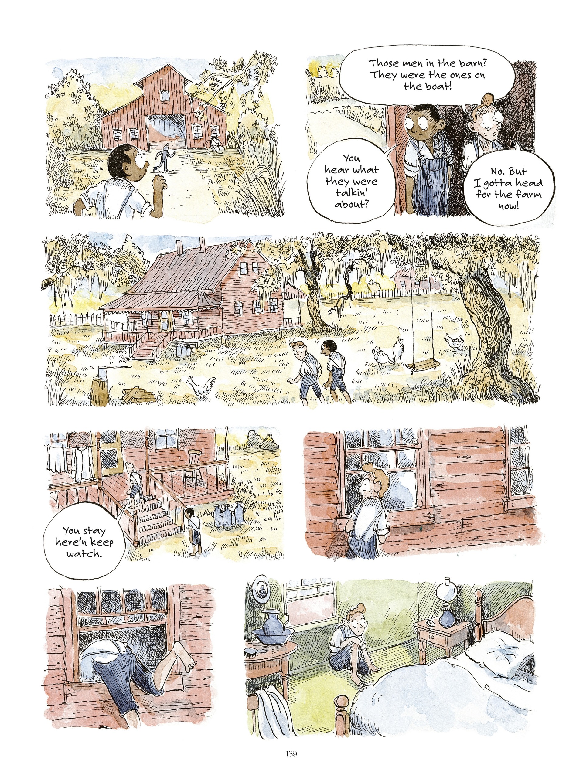 Read online Swamp: A Summer in the Bayou comic -  Issue # TPB (Part 2) - 40