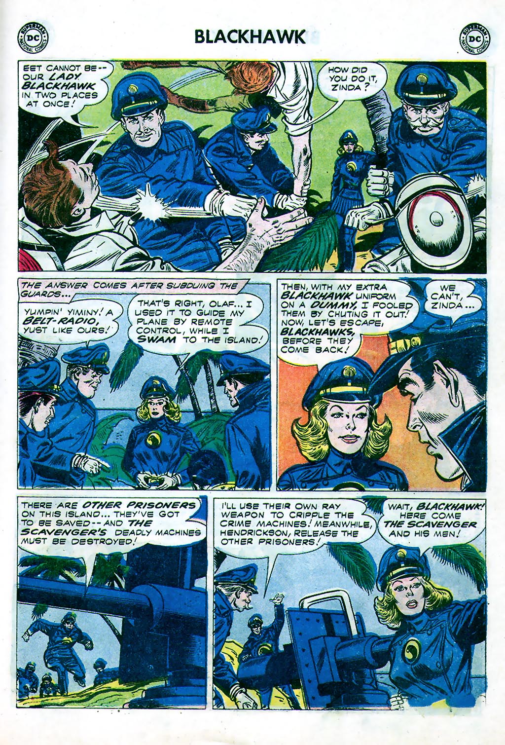 Read online Blackhawk (1957) comic -  Issue #140 - 31