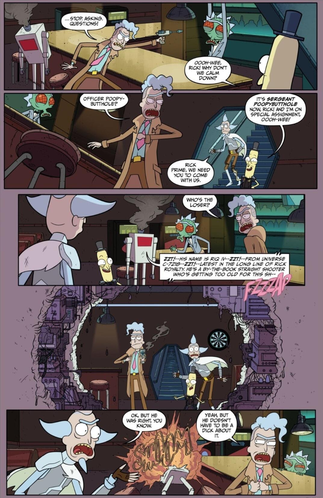 Read online Rick and Morty Presents: The Council of Ricks comic -  Issue # Full - 5