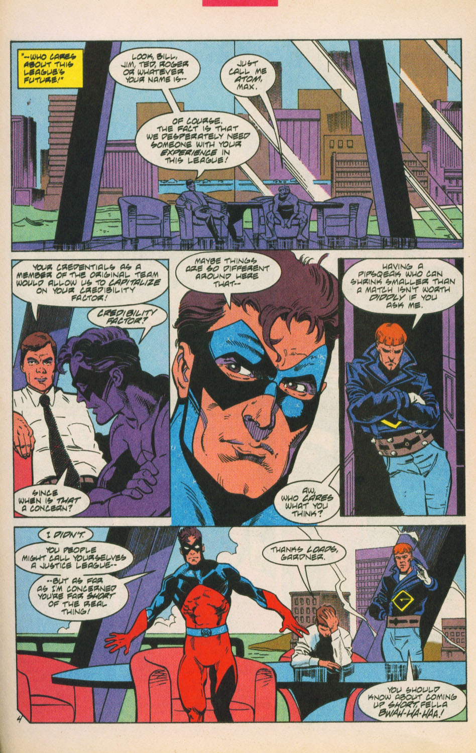 Read online Justice League America comic -  Issue #67 - 5