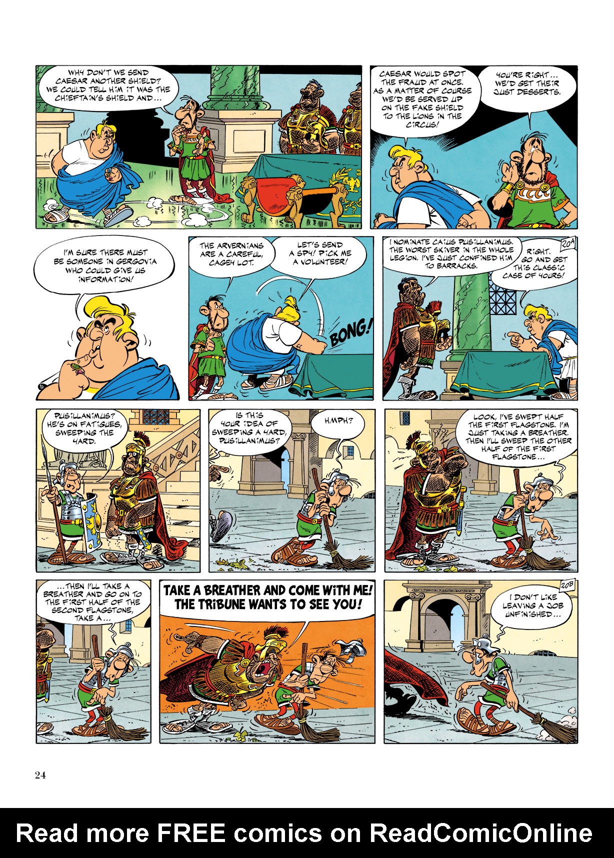 Read online Asterix comic -  Issue #11 - 25