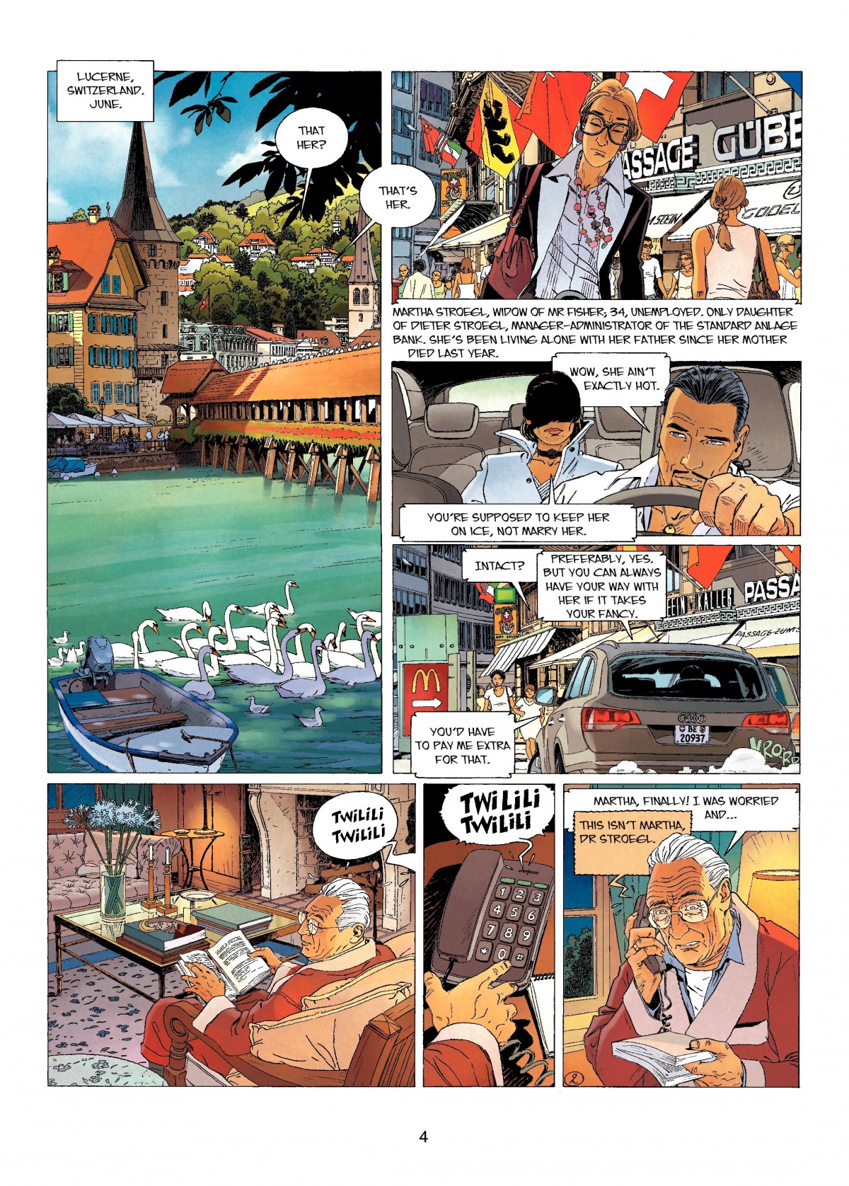 Read online Largo Winch comic -  Issue # TPB 13 - 4